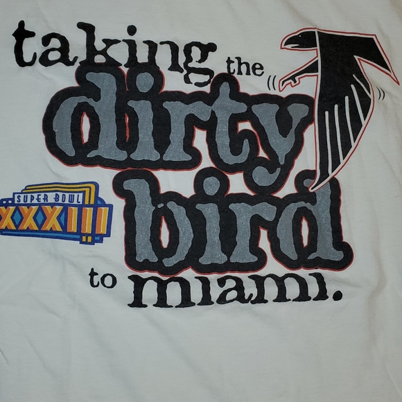 Vintage Atlanta Falcons Superbowl 1998 t shirt - Picture 3 of 3